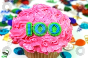 cutcaster-photo-100696193-Celebration-Cupcake-Number-100