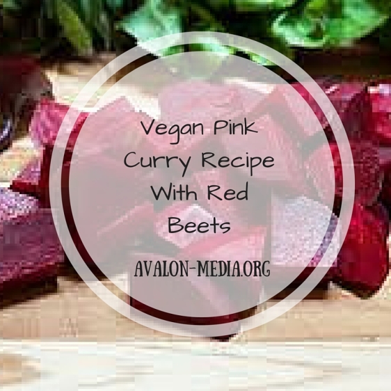 Vegan Pink Curry Recipe With Red Beets